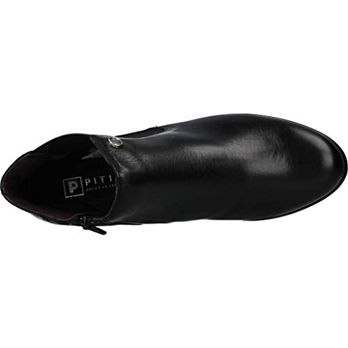 Pitillos - Botín Elástico Cuña Baja - Negro, 39