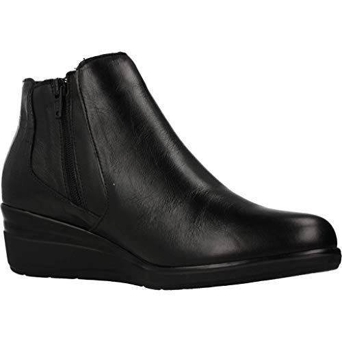 Pitillos - Botín Elástico Cuña Baja - Negro, 39