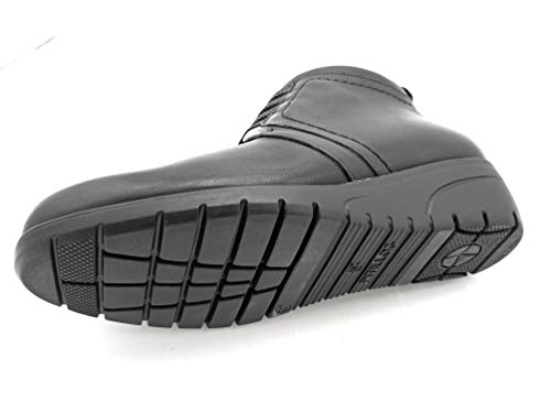 Pitillos Botin en Piel Negro de cuña Comoda (2123) (Numeric_40)