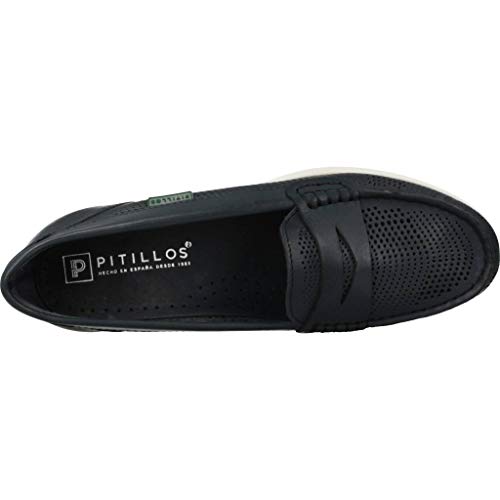 Pitillos Mocasines Mujer 3031 para Mujer Azul 39 EU