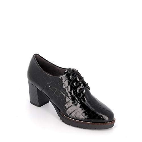 Pitillos - Zapato Abotinado Cordones Coco - Negro, 38