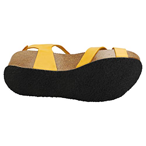 Plakton Sitges Hi Vintage Mujeres Sandalias Plataforma - 40 EU
