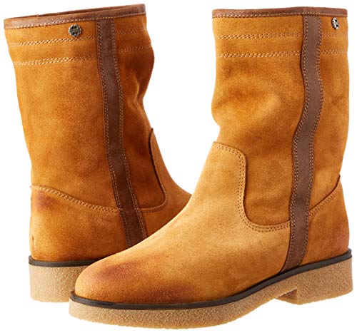 Porronet Alba, Bota a la Altura de la Pantorrilla Mujer, Camel, 37 EU