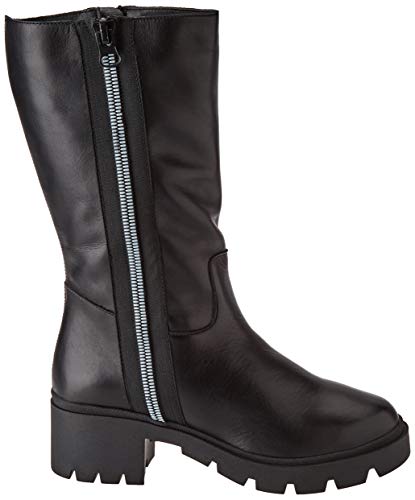 Porronet Lucia, Botas de Moda Mujer, Negro, 37 EU