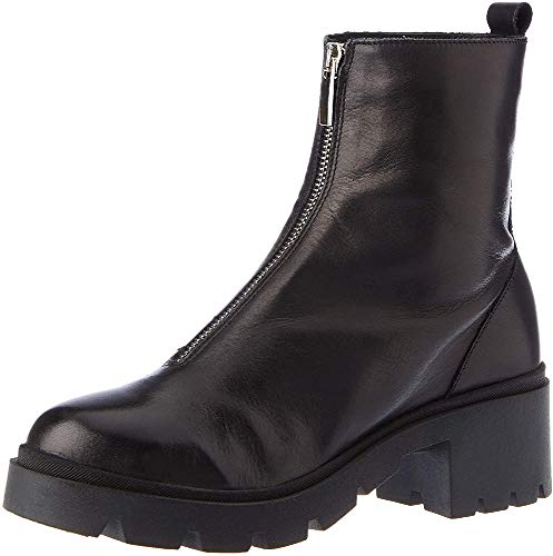 Porronet Luna, Botas de Moda para Mujer, Negro, 39 EU