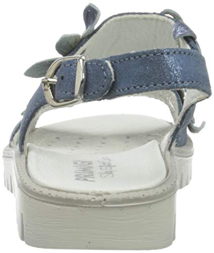 Primigi Sandalo Bambina, Sandalias con Punta Abierta Niñas, Azul (Azzurro/Oceano 5386822), 35 EU