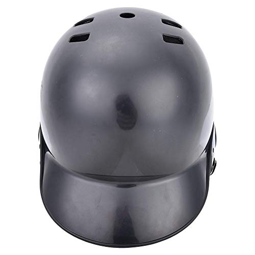 【???????ó? ?? ?????? ?????】Casco Deportivo, Casco de bateo, Equipo de protección Deportivo, para Deportes de béisbol. Bateo de niños Adolescentes Protectores para Adultos(Black)