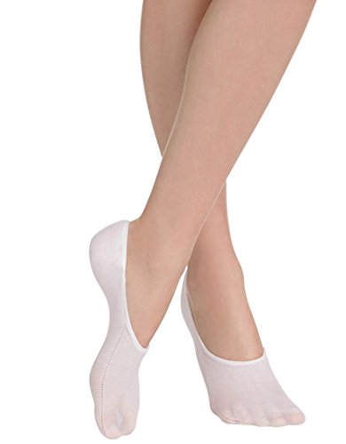 Protege Pies para mujer DIM especial Bambas (Pack x2) (35/38, Blanco)