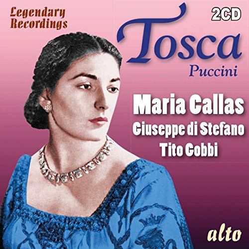Puccini : Tosca. Callas, Di Stefano, Gobbi, Calabrese, Luise, Mercuriali, De Sabata.