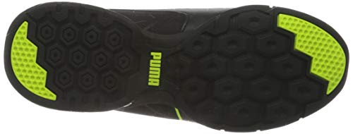 PUMA 194073, Zapatillas para Correr de Carretera Hombre, Black Yellow Alert, 40 EU