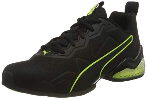 PUMA 194073, Zapatillas para Correr de Carretera Hombre, Black Yellow Alert, 40 EU