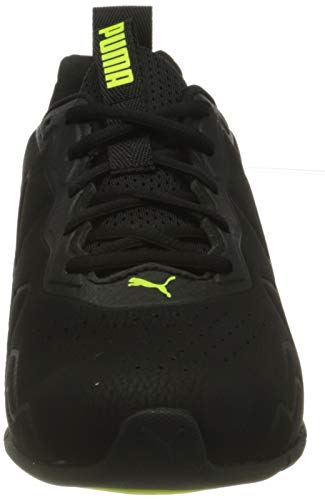 PUMA 194073, Zapatillas para Correr de Carretera Hombre, Black Yellow Alert, 40 EU