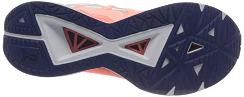 Puma 194398, Zapatillas para Correr de Carretera Mujer, Elektro Peach Elektro Azul Conector eléctrico estándar, 37.5 EU
