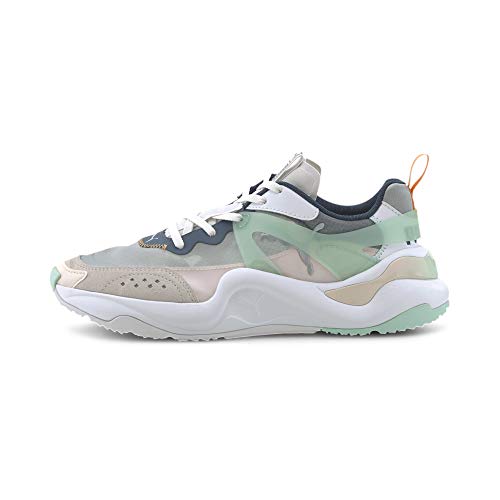 Puma 371777-01, Zapatillas Mujer, Blanc Rose Violet, 40 EU