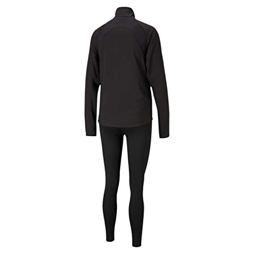 PUMA Active Yogini Woven Suit Chándal, Mujer, Black, XL