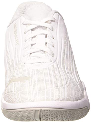 PUMA Adrenalite 4.1 Jr, Zapatillas de Fútbol Unisex Niños, Blanco White/Glacier Gray, 38 EU