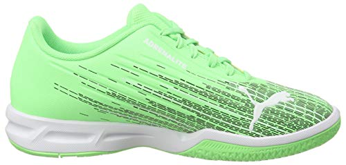 PUMA Adrenalite 4.1 Jr, Zapatillas de Fútbol Unisex Niños, Verde (Elektro Green Black White), 36 EU