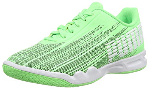 PUMA Adrenalite 4.1 Jr, Zapatillas de Fútbol Unisex Niños, Verde (Elektro Green Black White), 36 EU