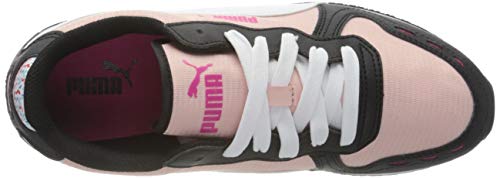 PUMA Cabana Run Print Wns, Zapatillas Mujer, Rosa (Peachskin White Black), 42 EU