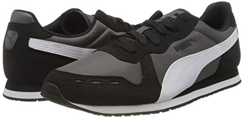 PUMA Cabana Run, Zapatillas Unisex Adulto, Gris (Dark Shadow Black White), 37.5 EU