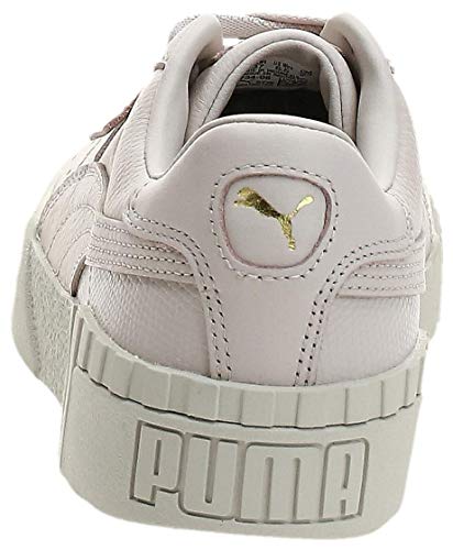 PUMA Cali Emboss Wn's, Zapatillas Deportivas Mujer, Pastel Parchment, 37 EU