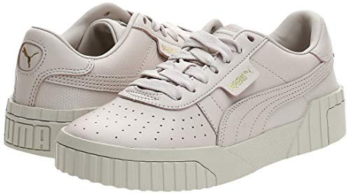 PUMA Cali Emboss Wn's, Zapatillas Deportivas Mujer, Pastel Parchment, 37 EU