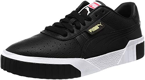 PUMA Cali Wn's, Zapatillas Mujer, Black White-Black, 38 EU