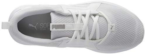 PUMA Chroma Wn'S, Zapatillas de Gimnasio Mujer, Blanco White/Metallic Silver, 44 EU