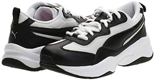PUMA Cilia, Zapatillas Mujer, Negro (Black/White/G Violet/Silver), 39 EU