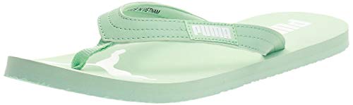 PUMA Cozy Flip WNS, Zapatos de Playa y Piscina Mujer, Verde (Mist Green White 06), 42 EU