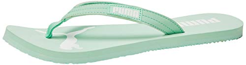 PUMA Cozy Flip WNS, Zapatos de Playa y Piscina Mujer, Verde (Mist Green White 06), 42 EU