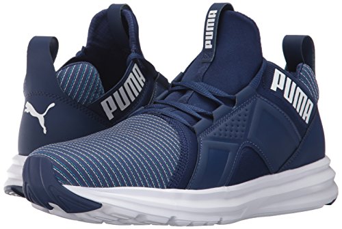 PUMA Enzo Cross-Trainer - Tenis para hombre, azul (Blue Depths-puma Color blanco), 43.5 EU