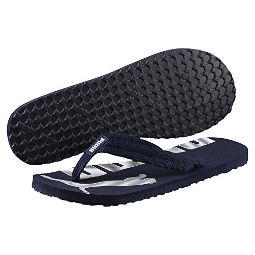 PUMA Epic Flip V2, Chanclas Unisex Adulto, Azul (Peacoat White), 42 EU