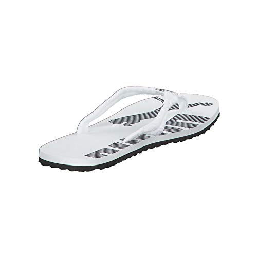 PUMA Epic Flip V2, Chanclas Unisex Adulto, Blanco (White/Black), 42 EU