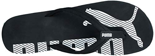 PUMA Epic Flip V2, Chanclas Unisex Adulto, Negro (Black/White), 40.5 EU