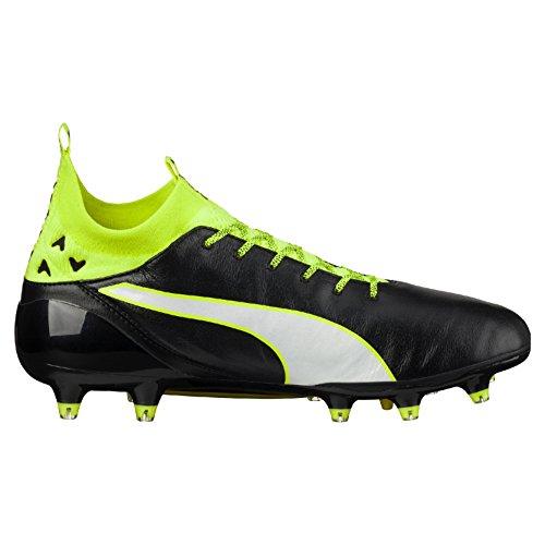 PUMA Evotouch Pro FG, Botas de fútbol Hombre, Color Negro, Blanco y Negro, 43 EU