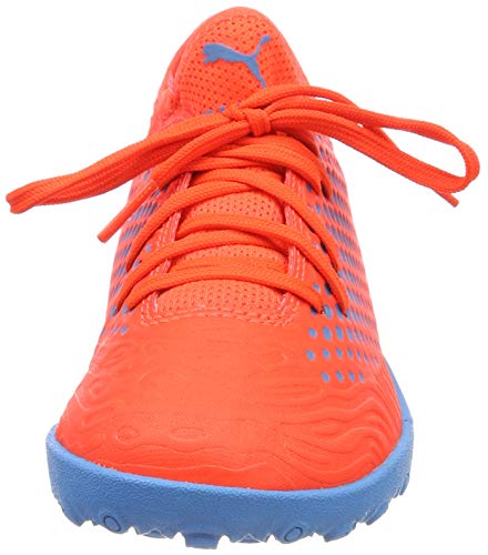 Puma Future 19.4 TT Jr, Zapatillas de Fútbol Unisex Adulto, Rojo (Red Blast-Bleu Azur), 37 EU