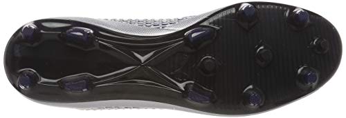 Puma Future 2.4 FG/AG, Zapatillas de Fútbol Hombre, Plateado Silver-Peacoat 04, 42.5 EU