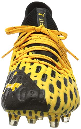 PUMA Future 5.1 Netfit FG/AG, Zapatillas de Fútbol Hombre, Amarillo (Ultra Yellow Black), 40.5 EU