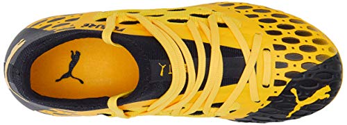 PUMA Future 5.3 Netfit MG JR, Botas de fútbol Unisex niños, Amarillo (Ultra Yellow Black), 30 EU