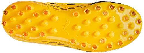 PUMA Future 5.3 Netfit MG JR, Botas de fútbol Unisex niños, Amarillo (Ultra Yellow Black), 30 EU