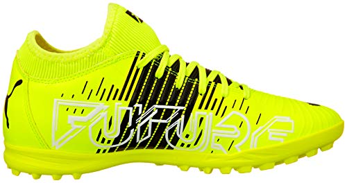 Puma Future Z 4.1 TT, Zapatillas de fútbol Hombre, Yellow Alert Black White, 45 EU