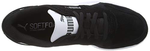 PUMA ICRA Trainer SD, Zapatillas Unisex Adulto, Negro (Black-White 16), 47 EU