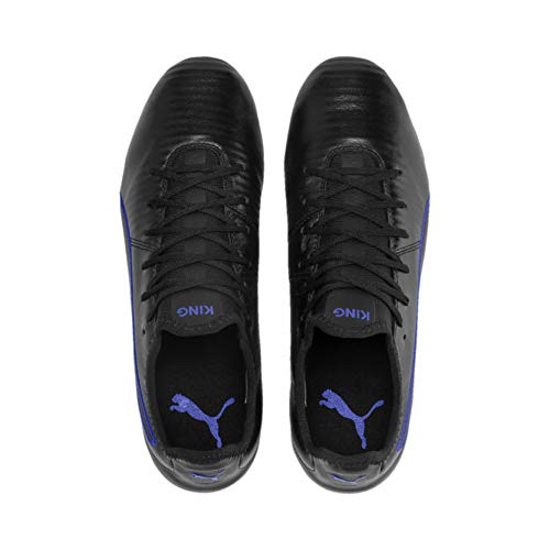 PUMA King Pro FG, Zapatillas de Fútbol Unisex Adulto, Negro Black Royal Blue 02, 38 EU