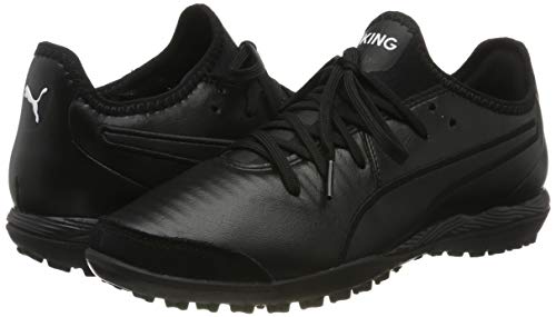 PUMA King Pro TT, Zapatillas de fútbol Unisex Adulto, Negro Black White, 44 EU