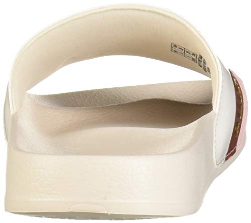 PUMA Leadcat Sandalias deslizantes para hombre, marfil (Rosas pastel para novia.), 47 EU