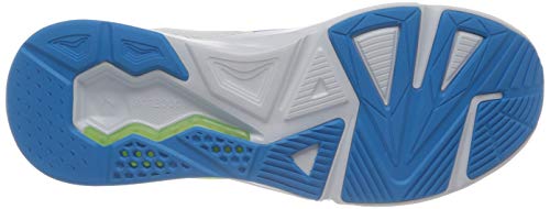 PUMA LQDCELL Method, Zapatillas de Gimnasio Hombre, Blanco White/Nrgy Blue/Nrgy Peach, 46 EU