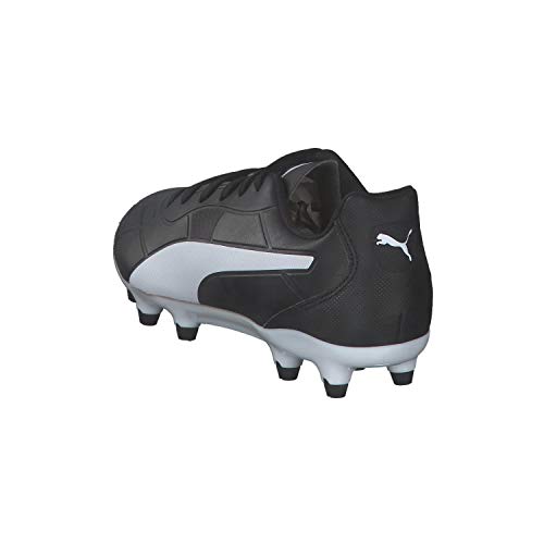 PUMA Monarch FG, Zapatillas de Fútbol Hombre, Negro Black White, 43 EU