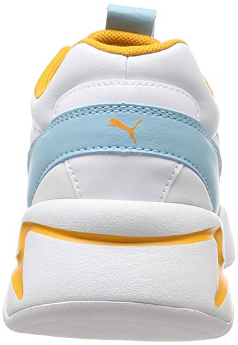 PUMA Nova Wn's, Zapatillas Deportivas para Mujer, Blanco White Milky Blue, 39 EU