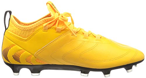 PUMA One 20.3 FG/AG, Botas de fútbol Hombre, Amarillo (Ultra Yellow Black/Orange Alert), 44 EU
